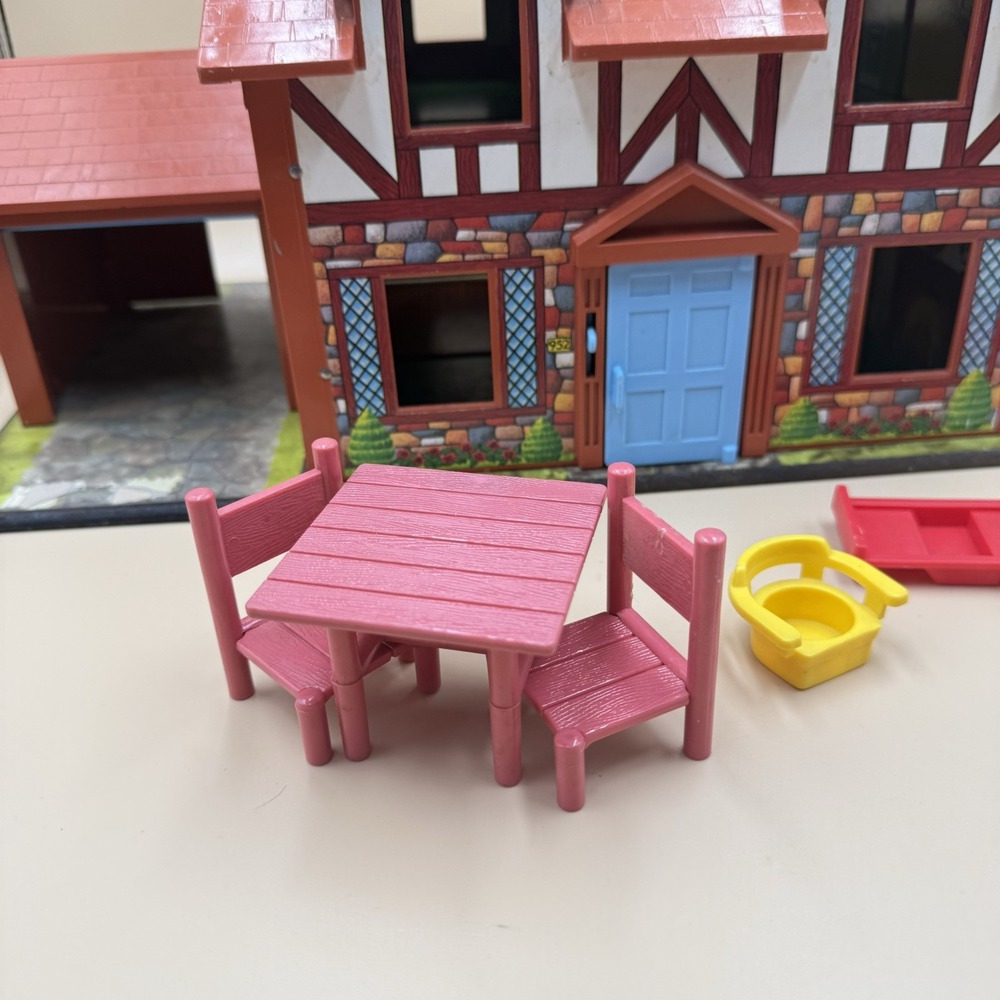 Fisher Price Little People Family House Fisher Price #952 Play 1980s Vintage - Picture 2 of 10